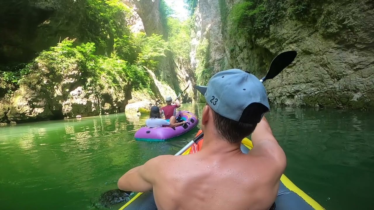 Canyon Lago di Santa Giustina
