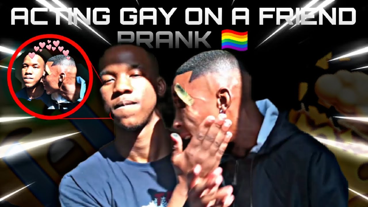 ACTING GAY ON A FRIEND PRANK ‼️🏳️‍🌈 *GOT SLAPPED* 😤