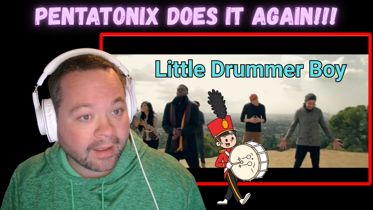 ЭПИЧНО! | РЕАКЦИЯ НА ПЕРВОЕ СЛУШАНИЕ Pentatonix - Little Drummer Boy