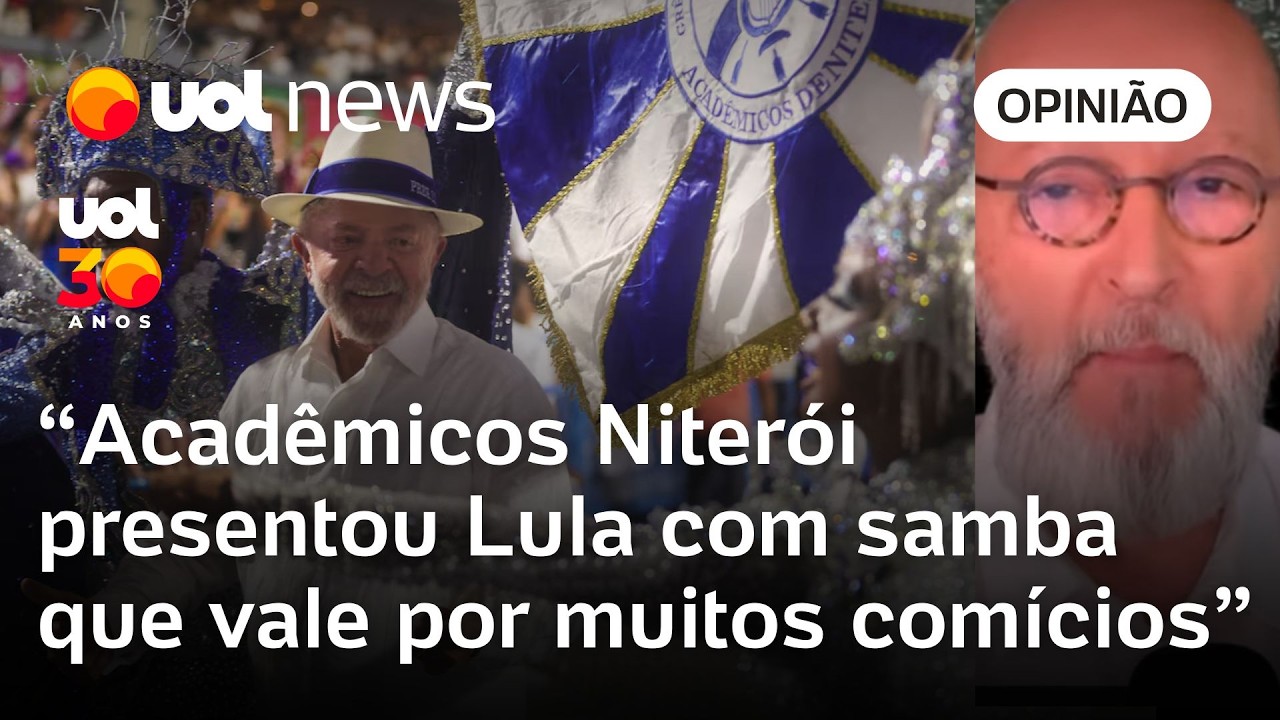 Acadêmicos de Niterói com Lula antecipou em seis meses a propaganda eleitoral | Josias de Souza