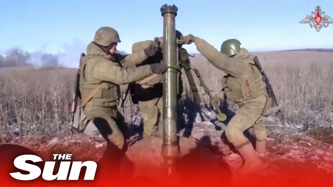 Russian military shows what it says is frontline footage from Ukraine's Donetsk region