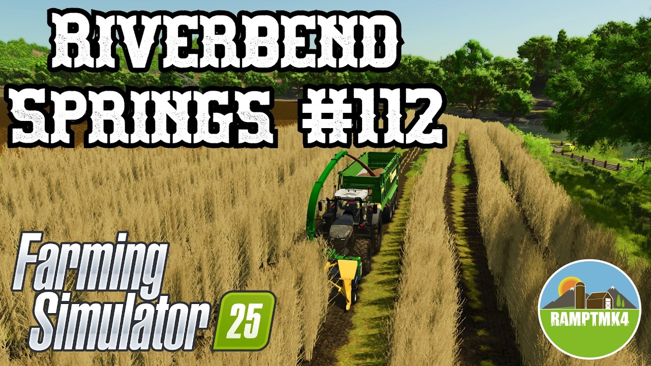 Riverbend Springs #112 Wood chipping  Farming Simulator 25 Lets Play #fs25