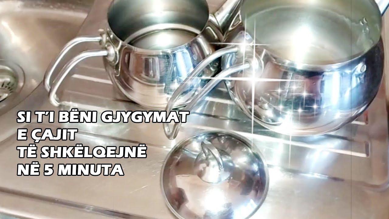 Si t’i Bëni Gjygymat e Çajit të Shkëlqejnë në 5 Minuta! Truk i Thjeshtë 🧽✨