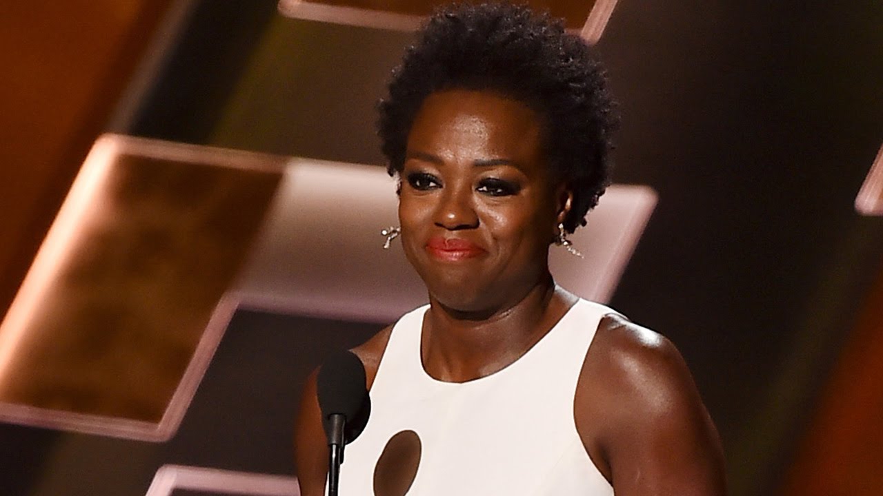 Viola Davis Emotional Best Drama Actress 2015 Emmy Acceptance Speech