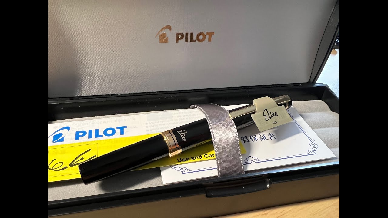Probably the best pocket pen in the world - Pilot Elite 95s unboxing and review