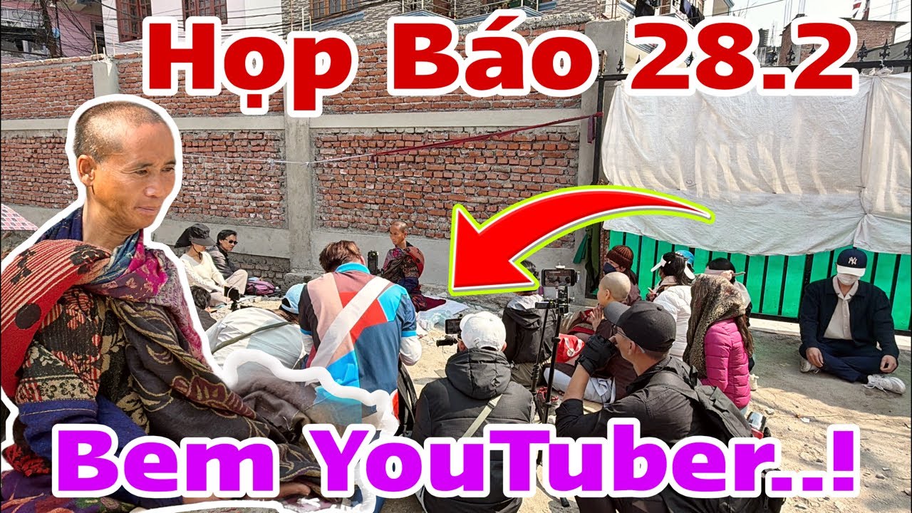 Họp Báo… YouTuber Vạch Trần Phơi Bày Sự Thật