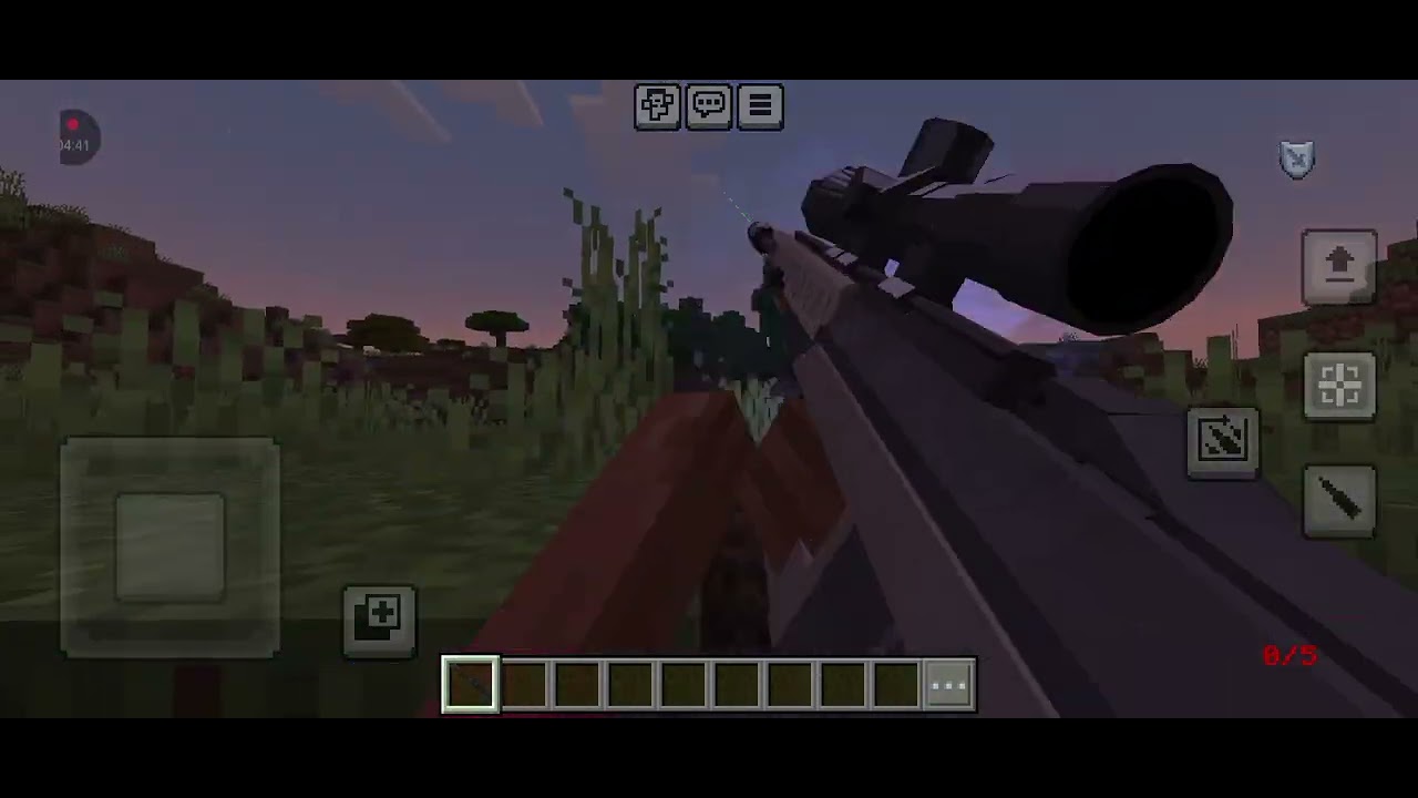 Jogando com o mod modern military V1.75