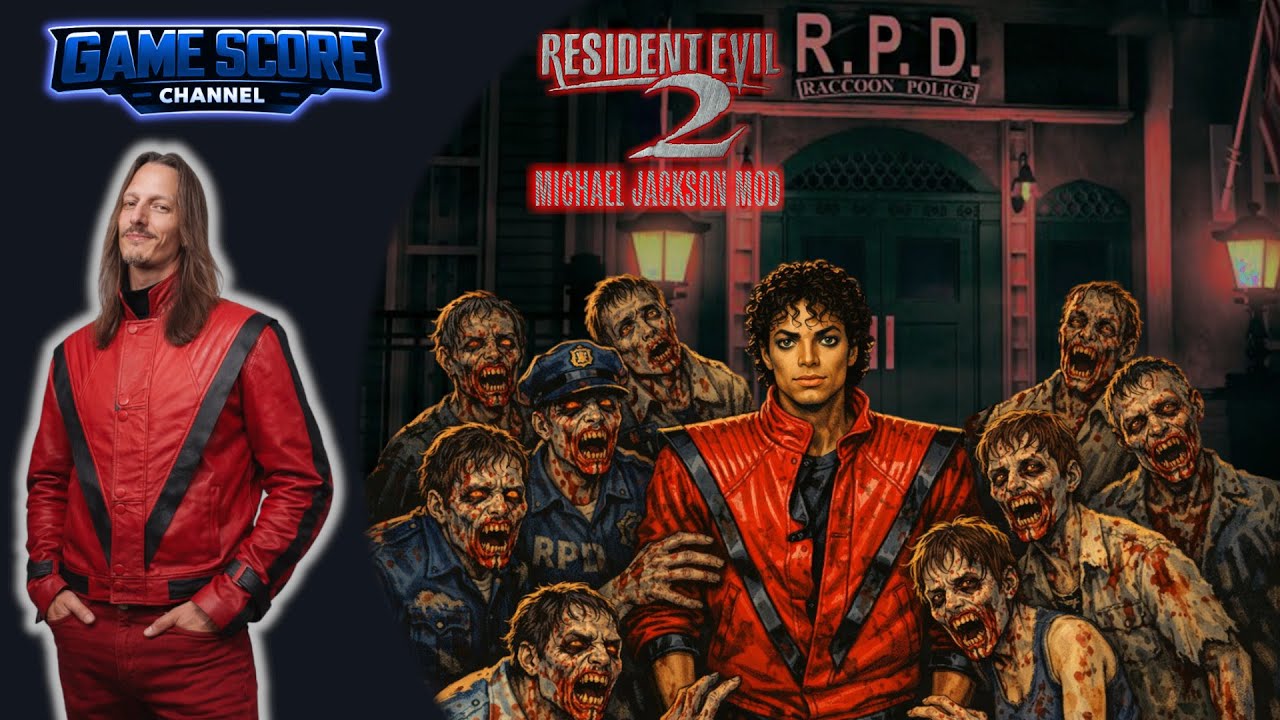 AO VIVO | Resident Evil 2: Lançamento do Mod Michael Jackson - Moonlight Madness