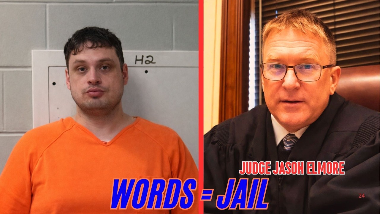 Judge Jason Elmore Sentences Defendant After Threatening to Kill His Father