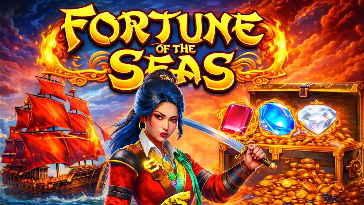 Fortune of the Seas TRIPLE pop! Boost, Collect, & Jackpot gems $4.00 Max Bet Slot Machine Bonus Win