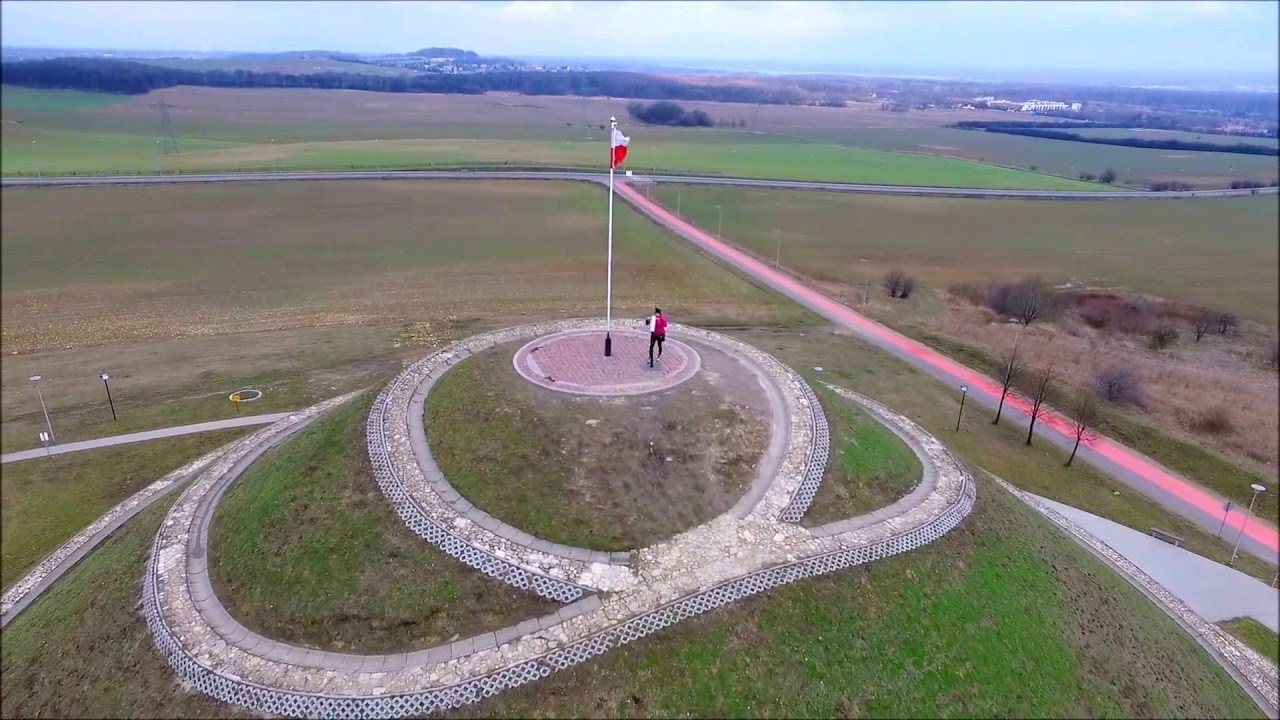 Piekary Śląskie - Kopiec Wyzwolenia z Drona