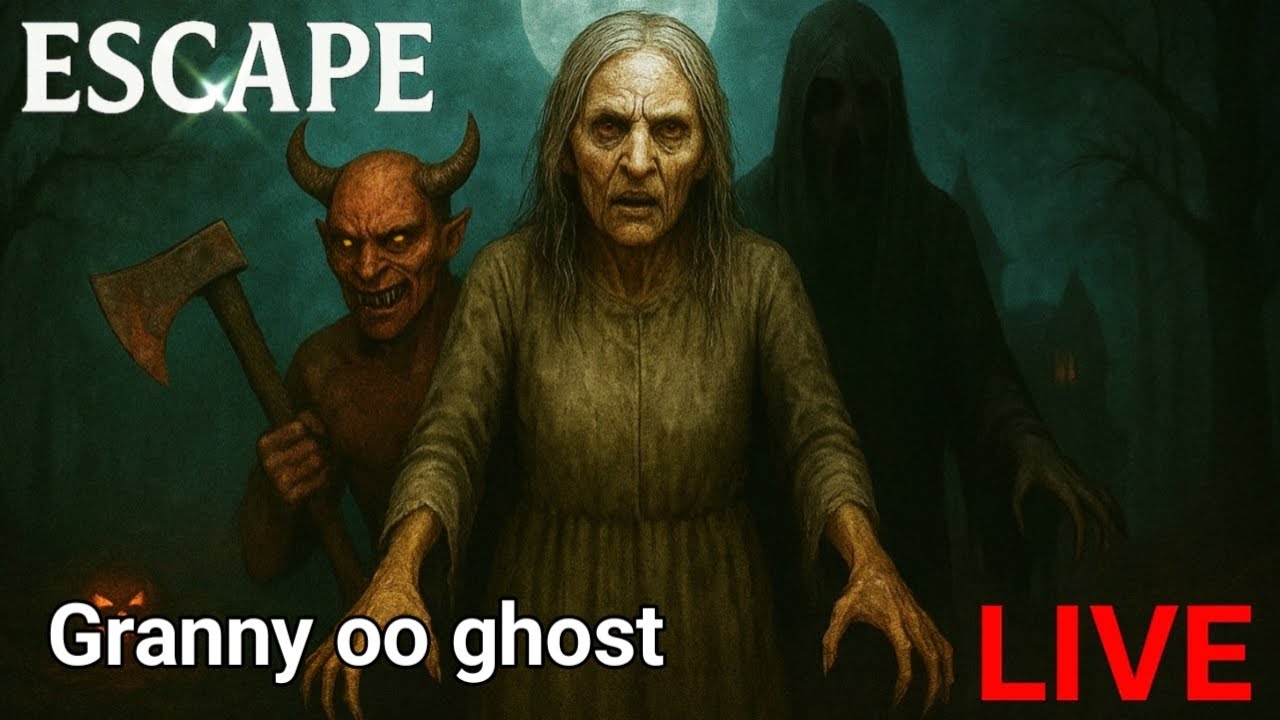🔥 “Escaping Granny House LIVE – Full Horror Gameplay” 🤯👾