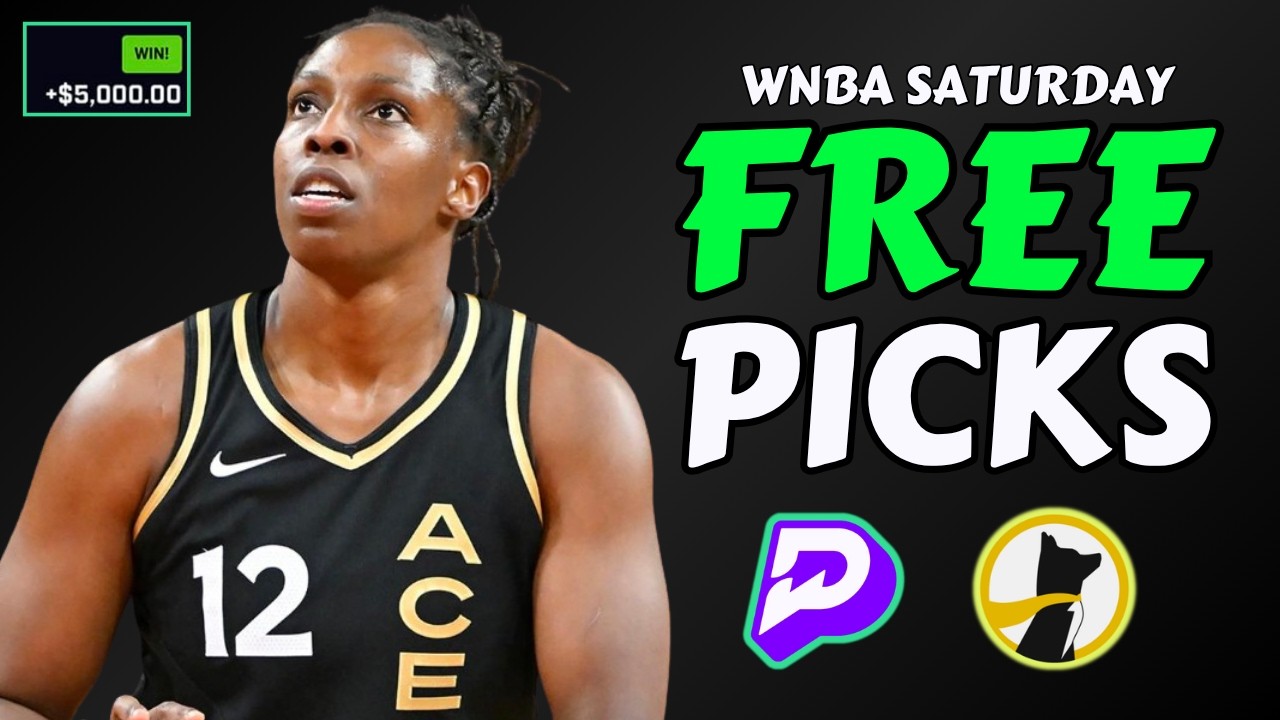 ЛУЧШИЕ ПРОГНОЗЫ НА СУББОТУ WNBA НА СЕГОДНЯ (ОГРОМНАЯ ВЫГОДА🔥) | СТАВКИ И ПРОГНОЗЫ НА ИГРОКОВ 1 ав...