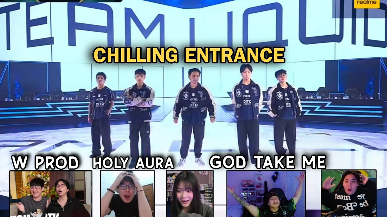 HOLY AURA! STREAMERS reaction to the SPINE-CHILLING Entrance of TLPH...🥶🥶🥶