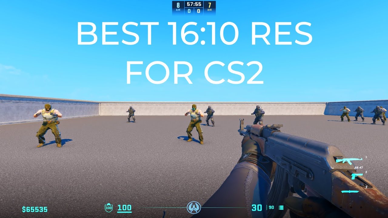 Best (Image)16:10 Resolution For CS2 on 2K 1440p Monitor