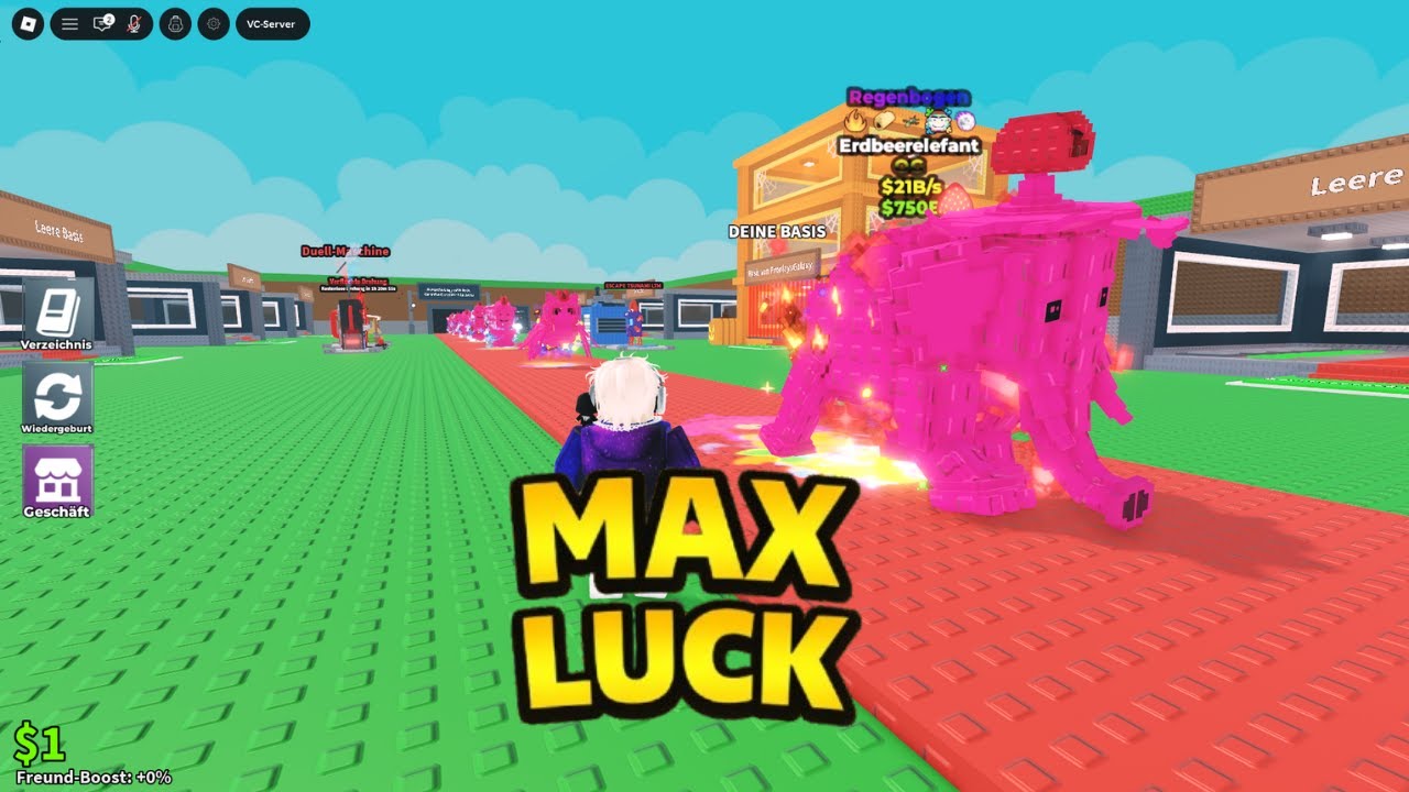 Von $0 zu 10 TRILLION nur mit MAX LUCK in Steal a Brainrot..