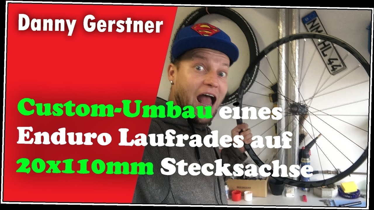 MTB, Custom Umbau, Laufrad auf 20x110mm Steckachse, Ghost FRAMR, Gopro Hero5