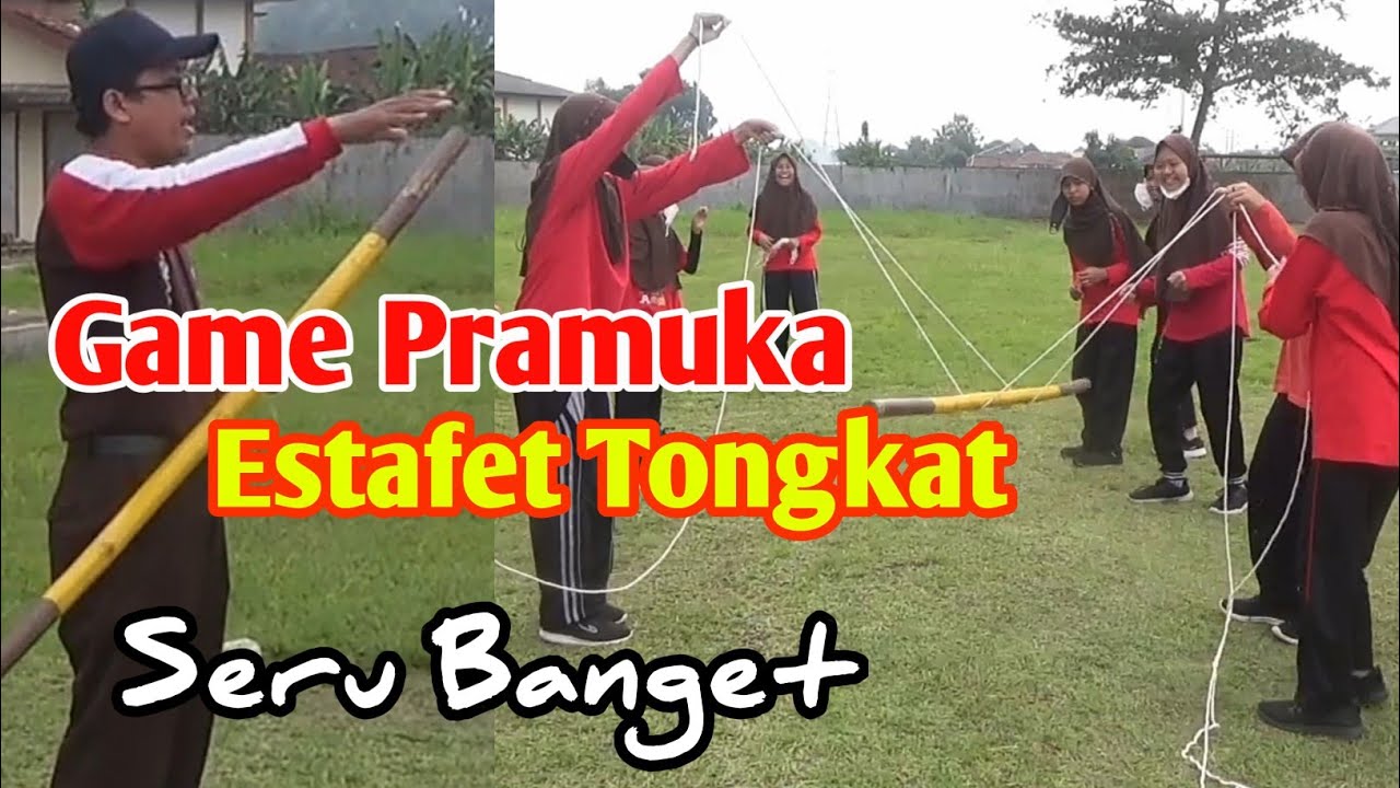 Game Pramuka Seru // Estafet Tongkat #permainanpramuka