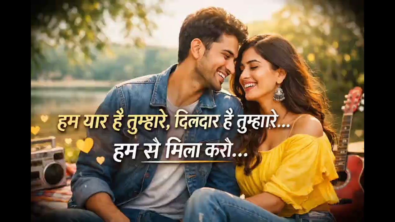 हम यार हैं तुम्हारे | ❤️ Romantic Love Song | Hum Se Mila Karo | Hindi Romantic Song ✅