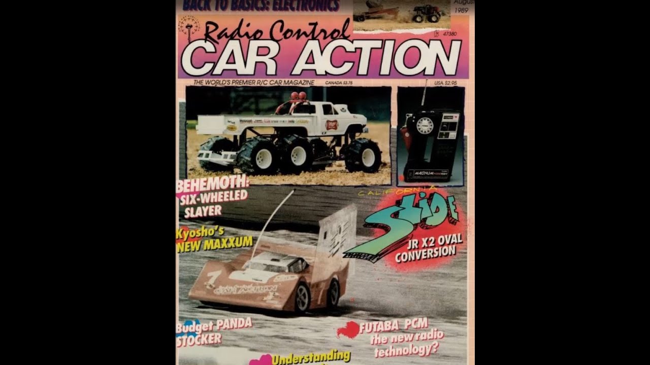 Vintage RC Car Ads (1989)