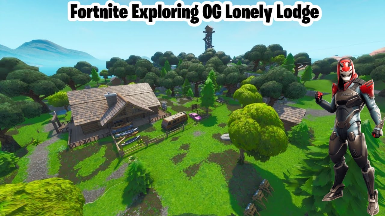Fortnite Exploring OG Lonely Lodge
