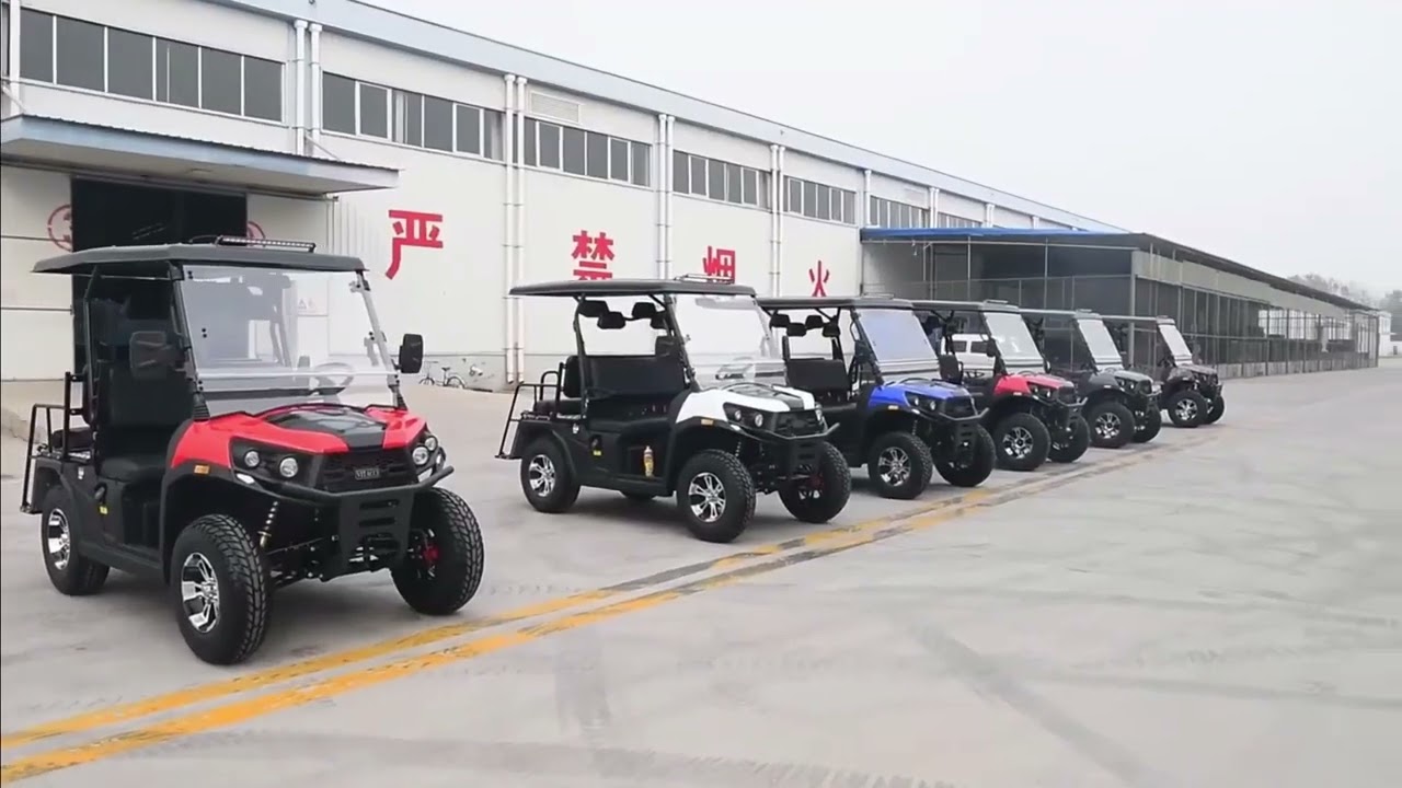 Vitacci Rover 200 EFI Golf Cart Walk Around