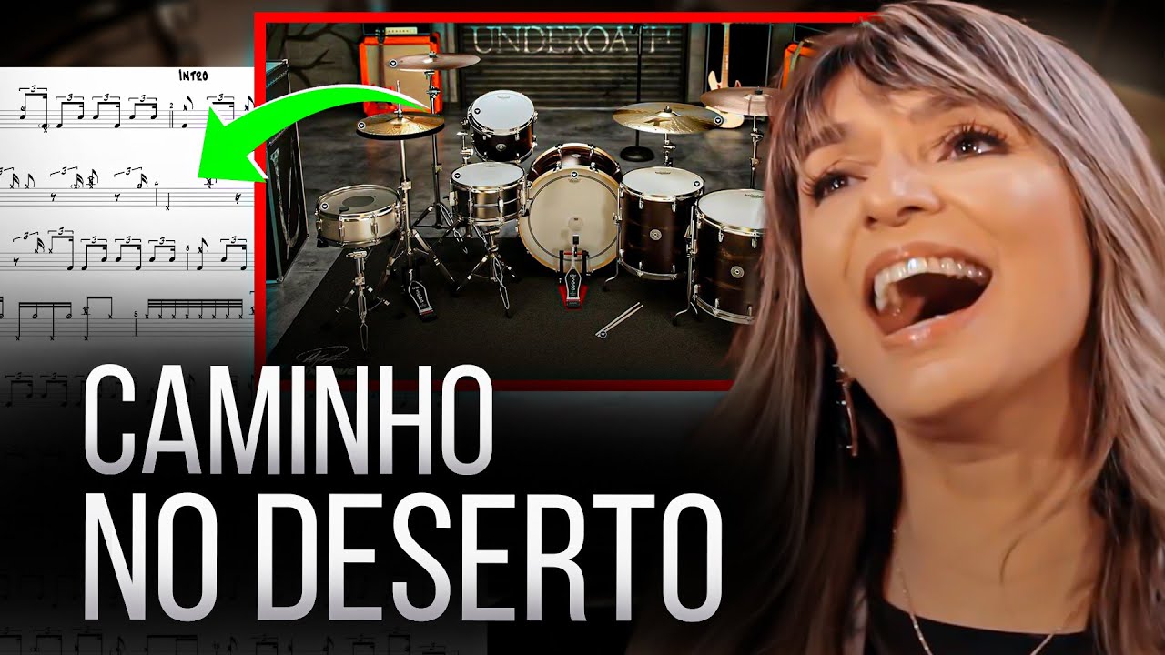 Caminho no Deserto - Soraya Moraes | Partitura de Bateria