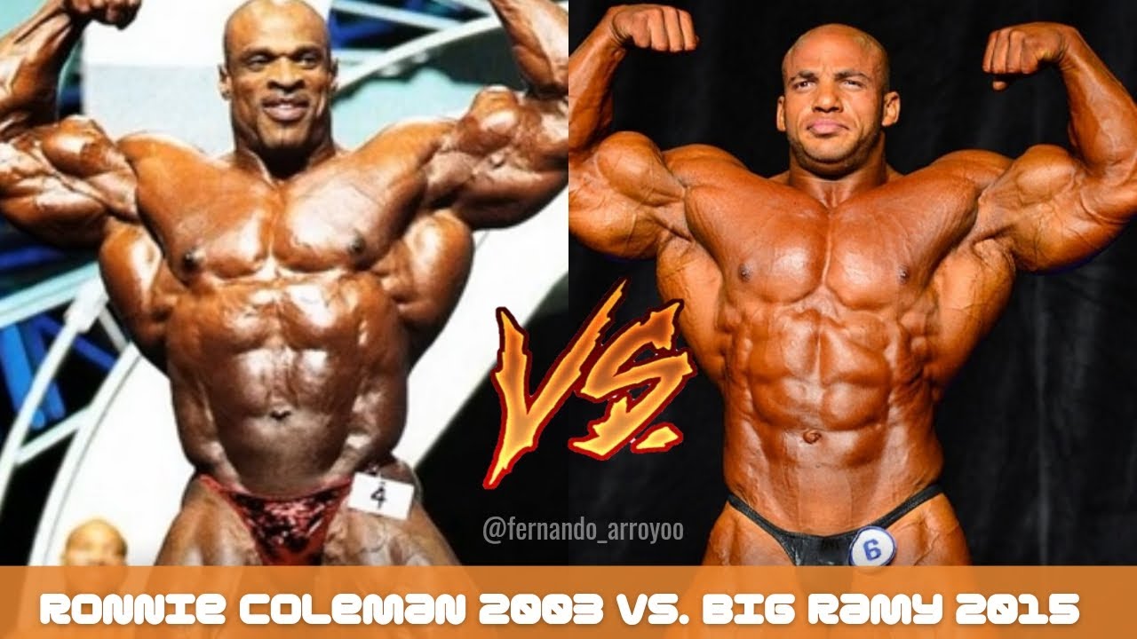 Ronnie Coleman 2003 vs. Big Ramy 2015