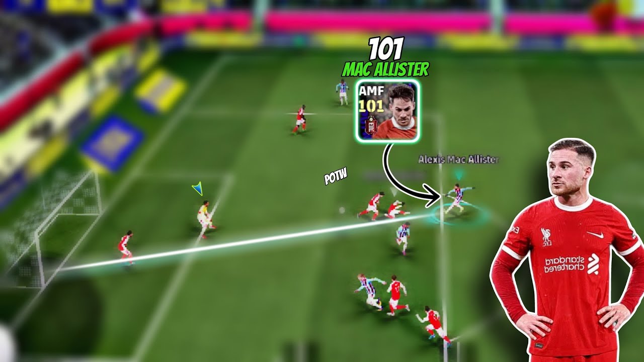 U won’t Believe It😮 This [Alexis Mac Allister] 101 Potw Card🫡| Insane Performance💯| Efootball 26...✨