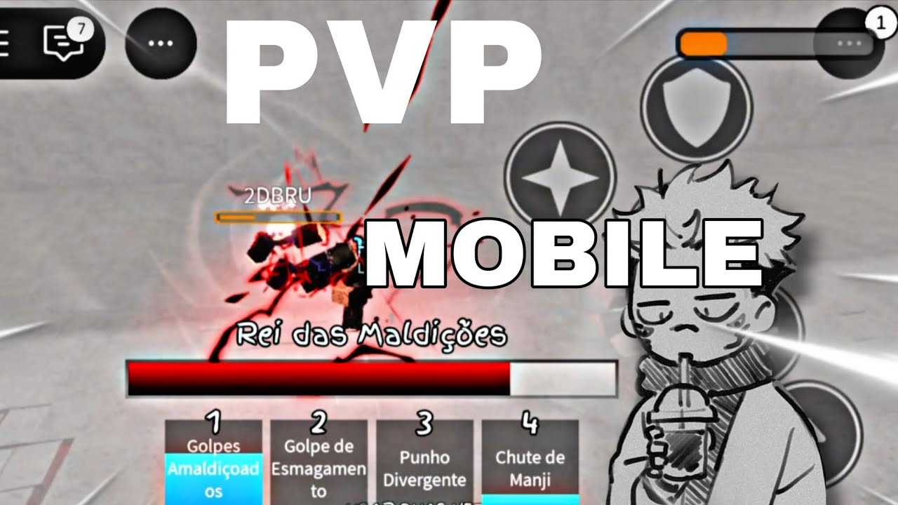 &Eacute; t&atilde;o  ruim jogar no mobile ?🤔 (Roblox Jujutsu shenanigans)
