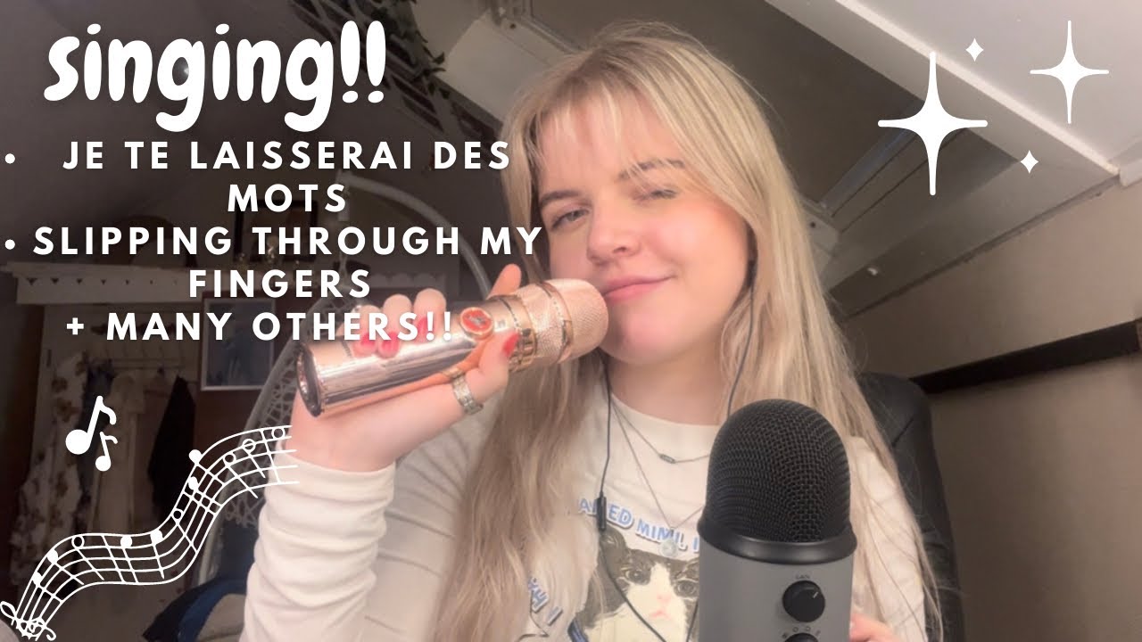 asmr | singing you to sleep!!
