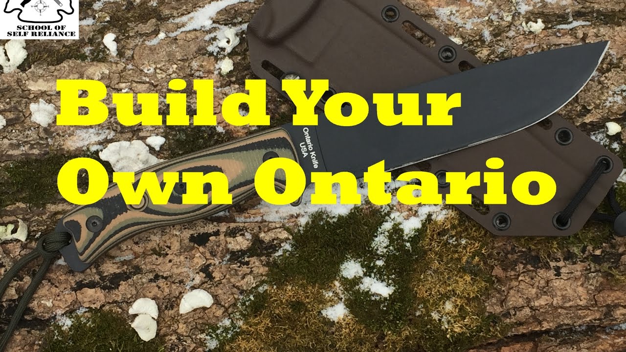 The Knife Connection Build Your Own Ontario