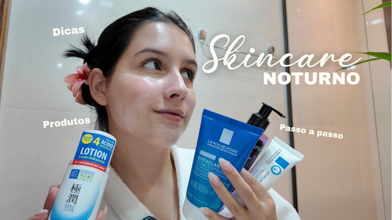 SKINCARE NOTURNO | fazendo meu skincare com vocês + dicas de produtos