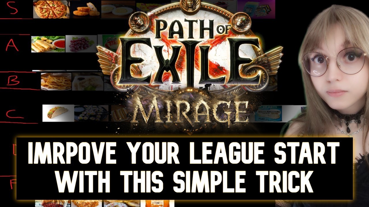 PoE 3.28 Best League Start Foods Tier List for Mirage League