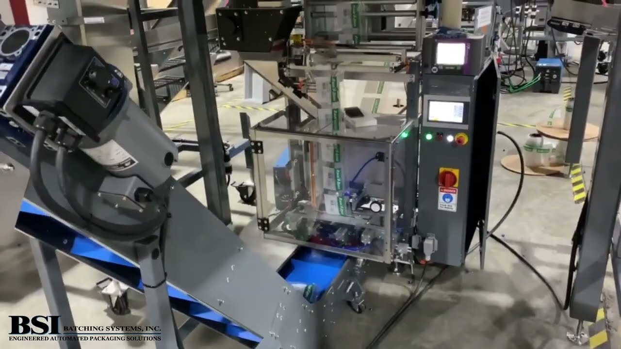 Batching Systems Bagmaster C295 VFFS Bagger Producing Zip Lock Bags with Hang Hole | www.ProPac.com