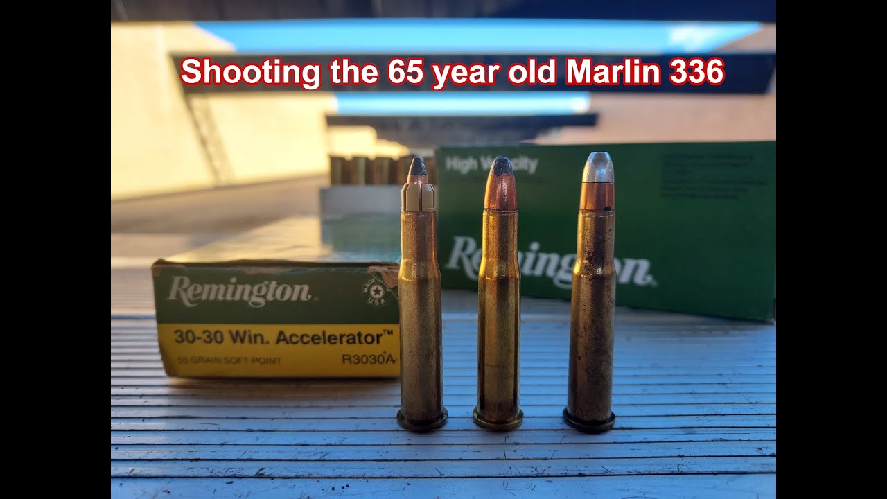 Shooting the 65 year old Marlin 336