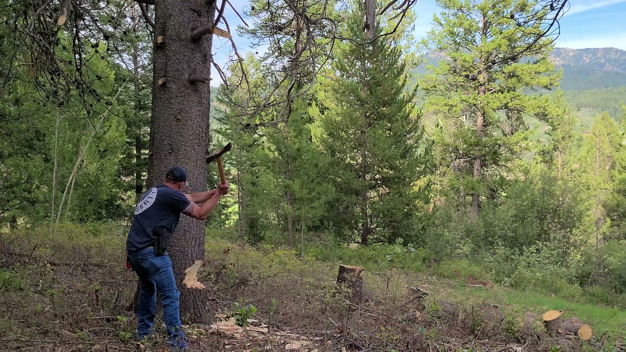 Our new Gransfors Bruks double bit axe!
