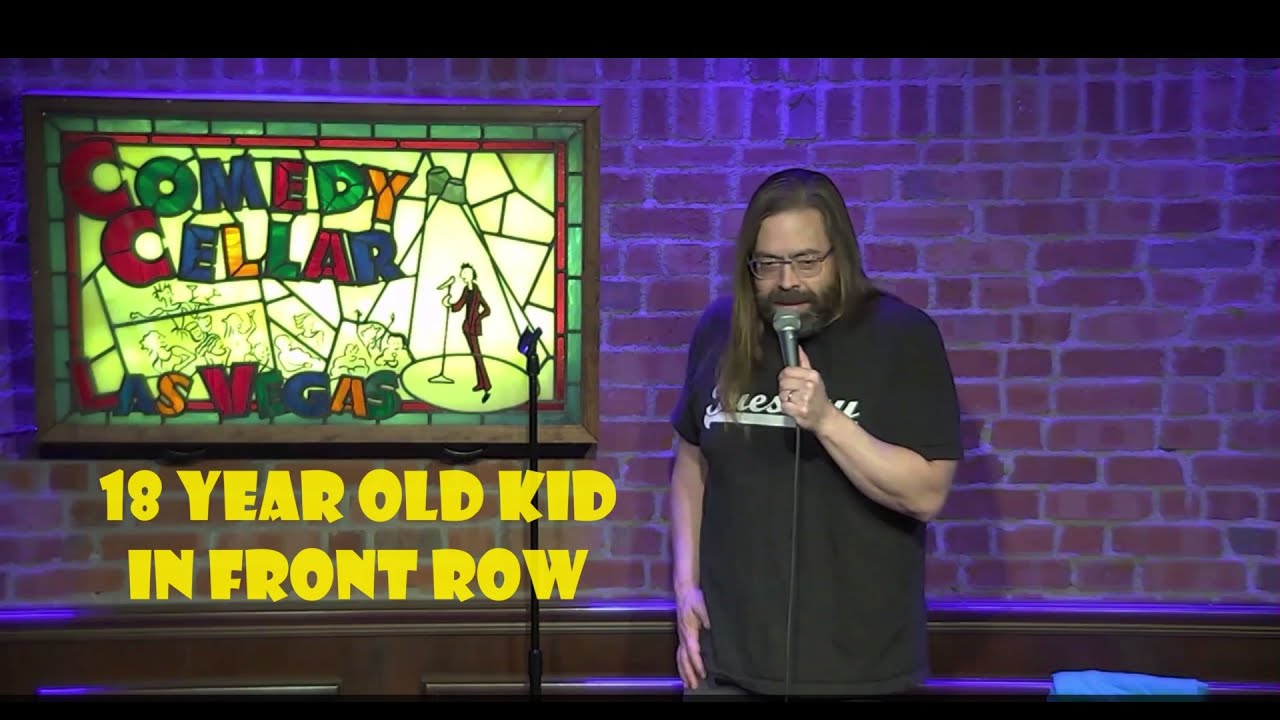 Roasting 18 year old in front row