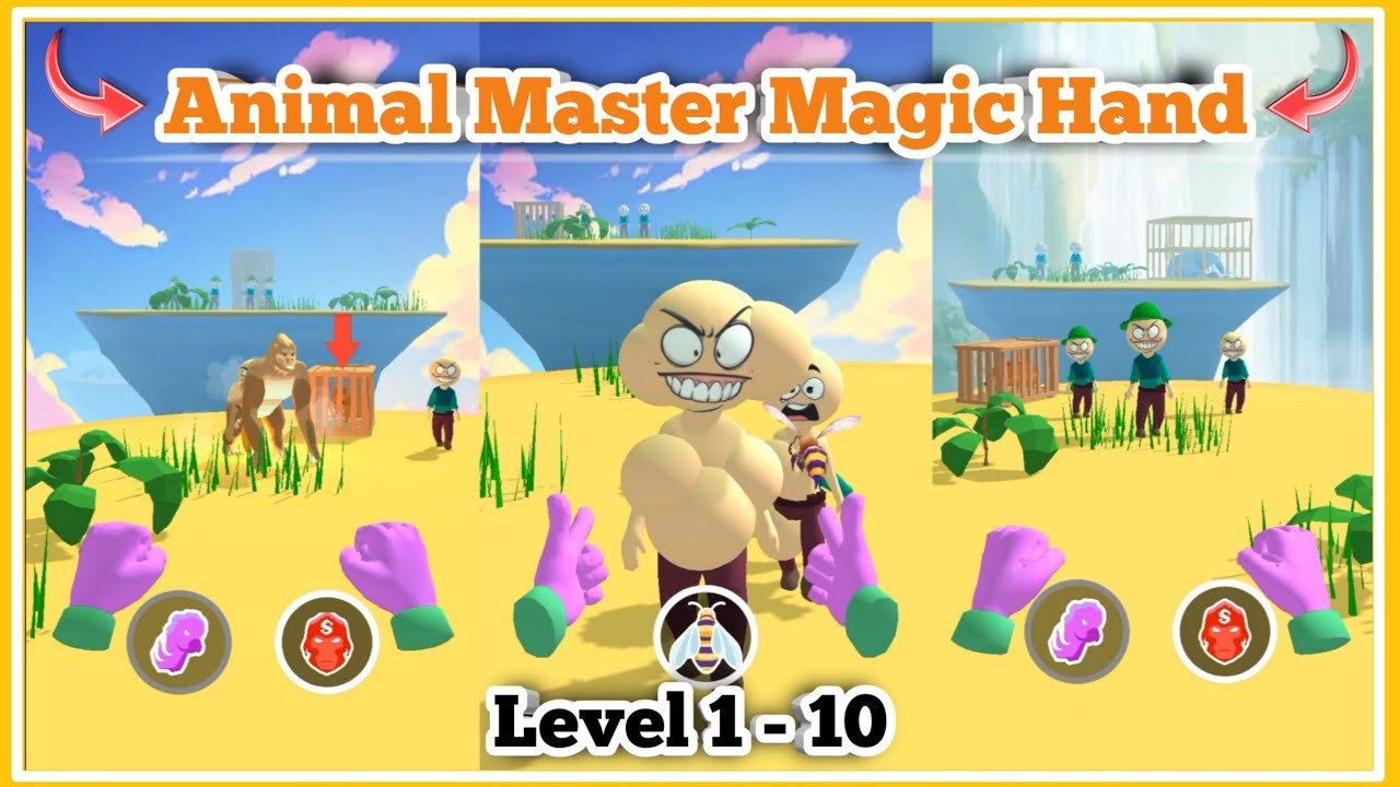Animal Master Magic Hand | Animal Master Unlimited Money and Gems