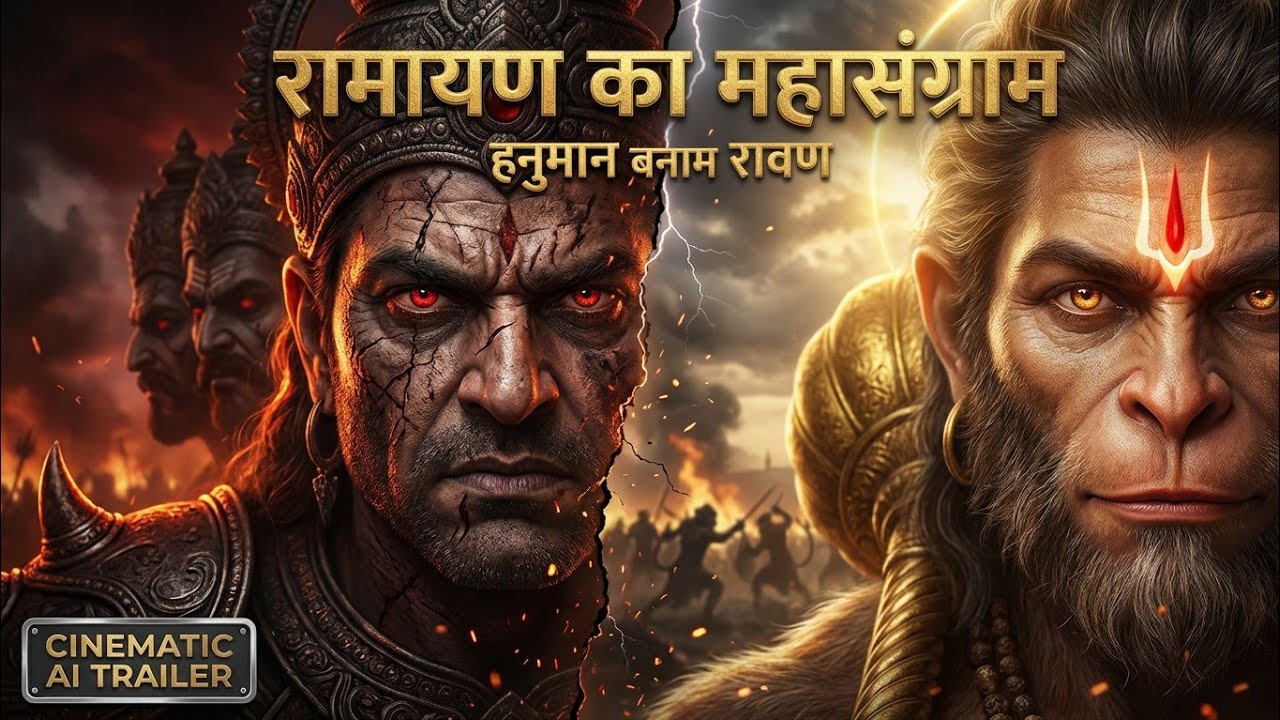 रामायण का महासंग्राम – क्या रावण सही था? | Cinematic Trailer | AntarBhav #jaihanuman