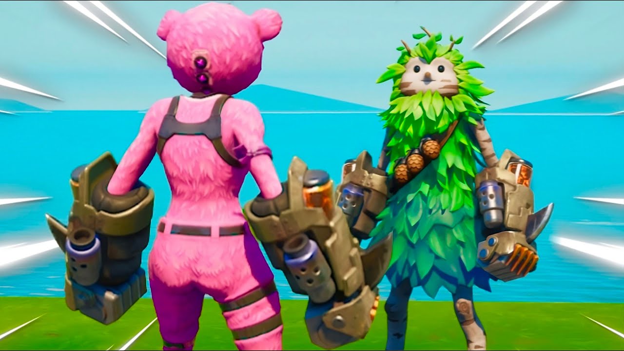HICIMOS UNA BATALLA DE SUPER PUÑOS EN FORTNITE 😂 *MUY DIVERTIDO*