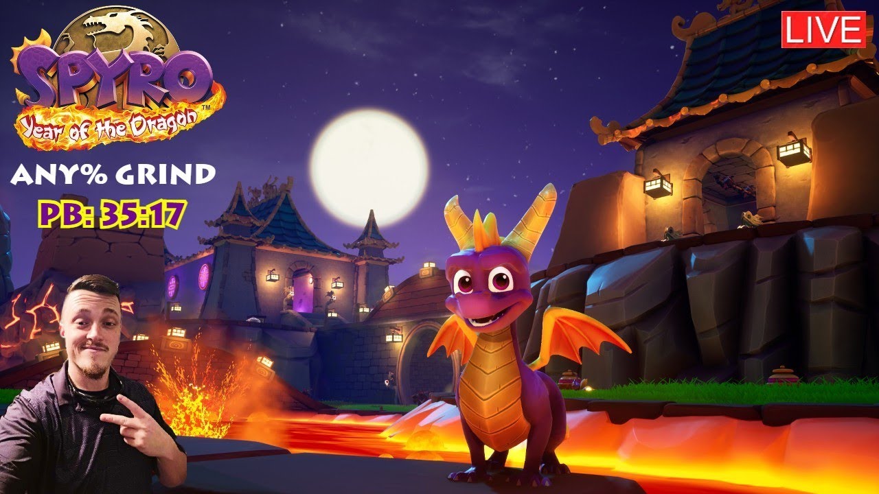 LIVE🔴| Will stream crash again?? SRT: S3 Any% Runs for PB!!🐉🎮