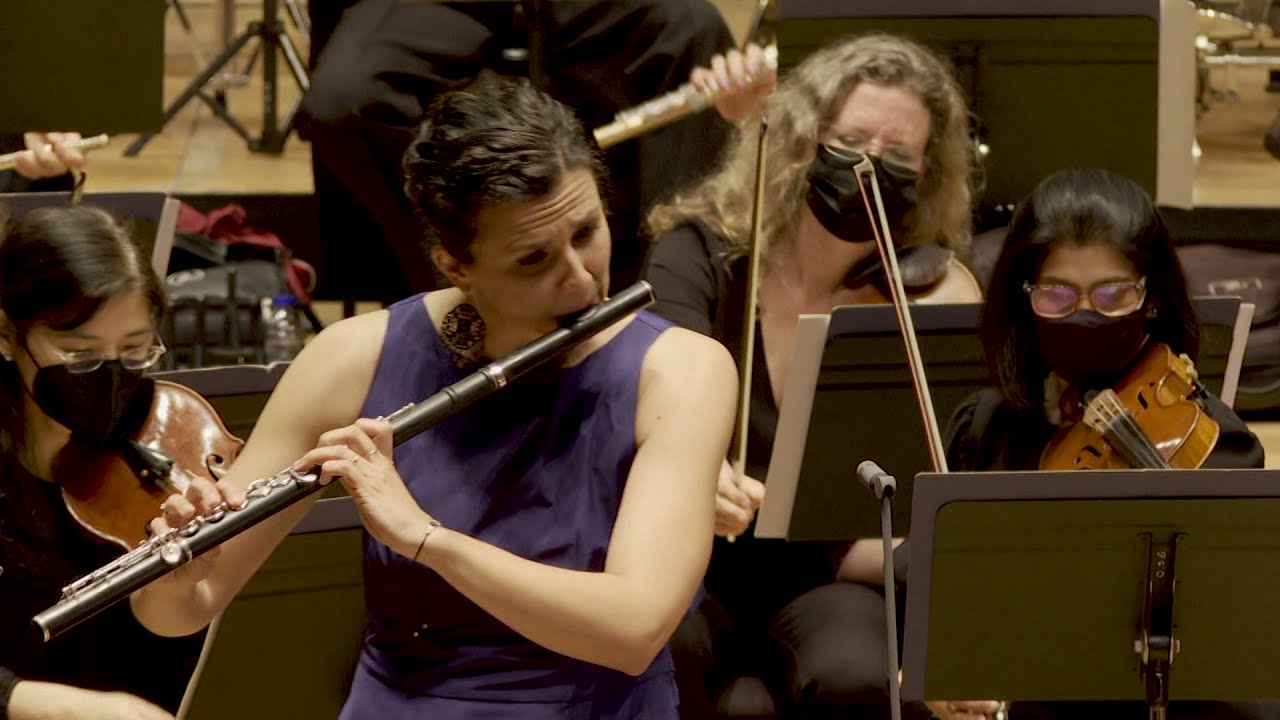 Ibert: Concierto para flauta y orquesta - María José Ortuño - José Trigueros - Sinfónica de Galicia
