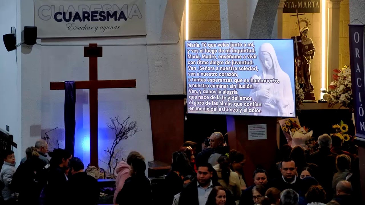 Martes 10 de Marzo 2026. Segundo de la novena. Eucaristía 5:30 pm