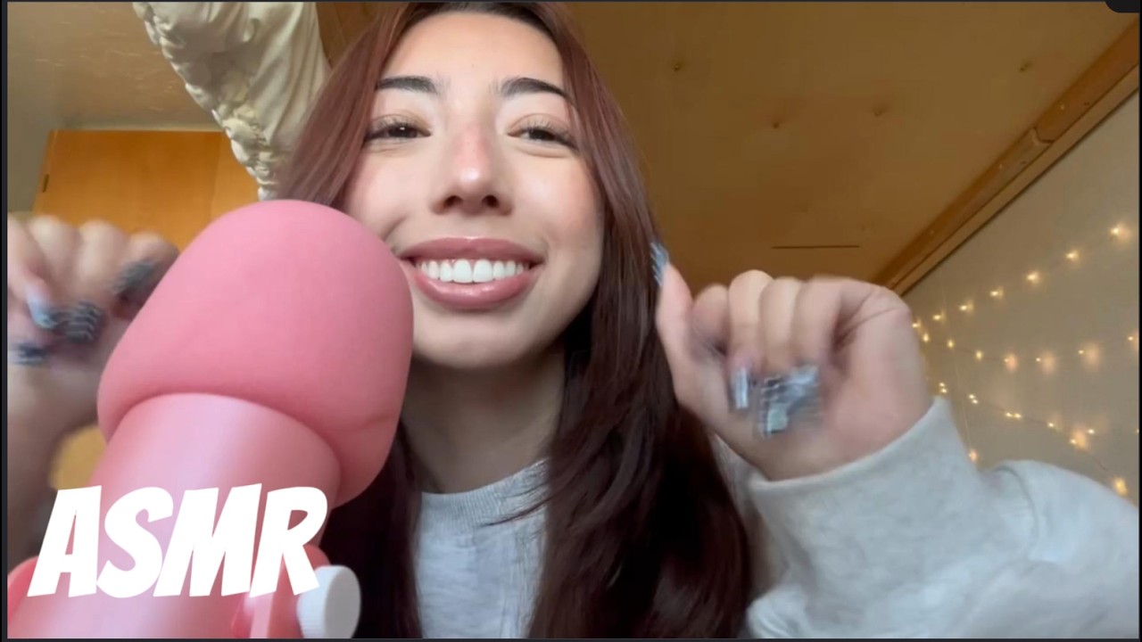 ASMR but the trigger changes every 15 seconds (no talking)