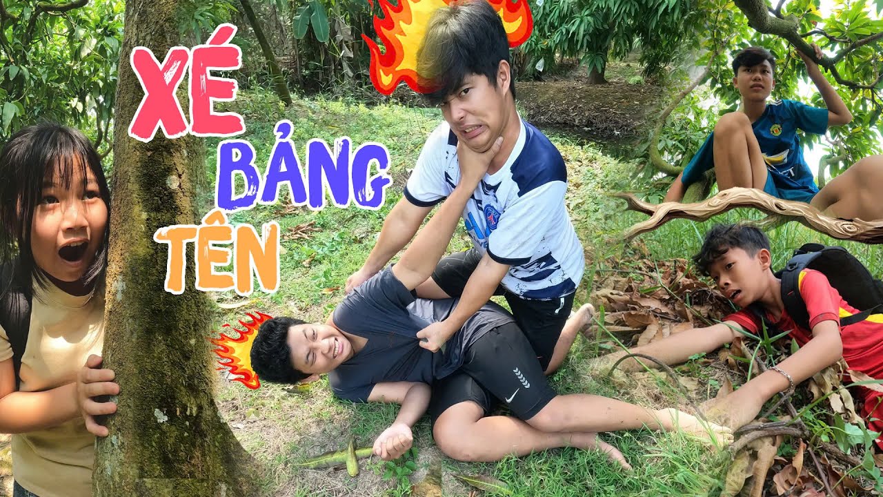 Ngáo TV | Trò Chơi Xé Bảng Tên