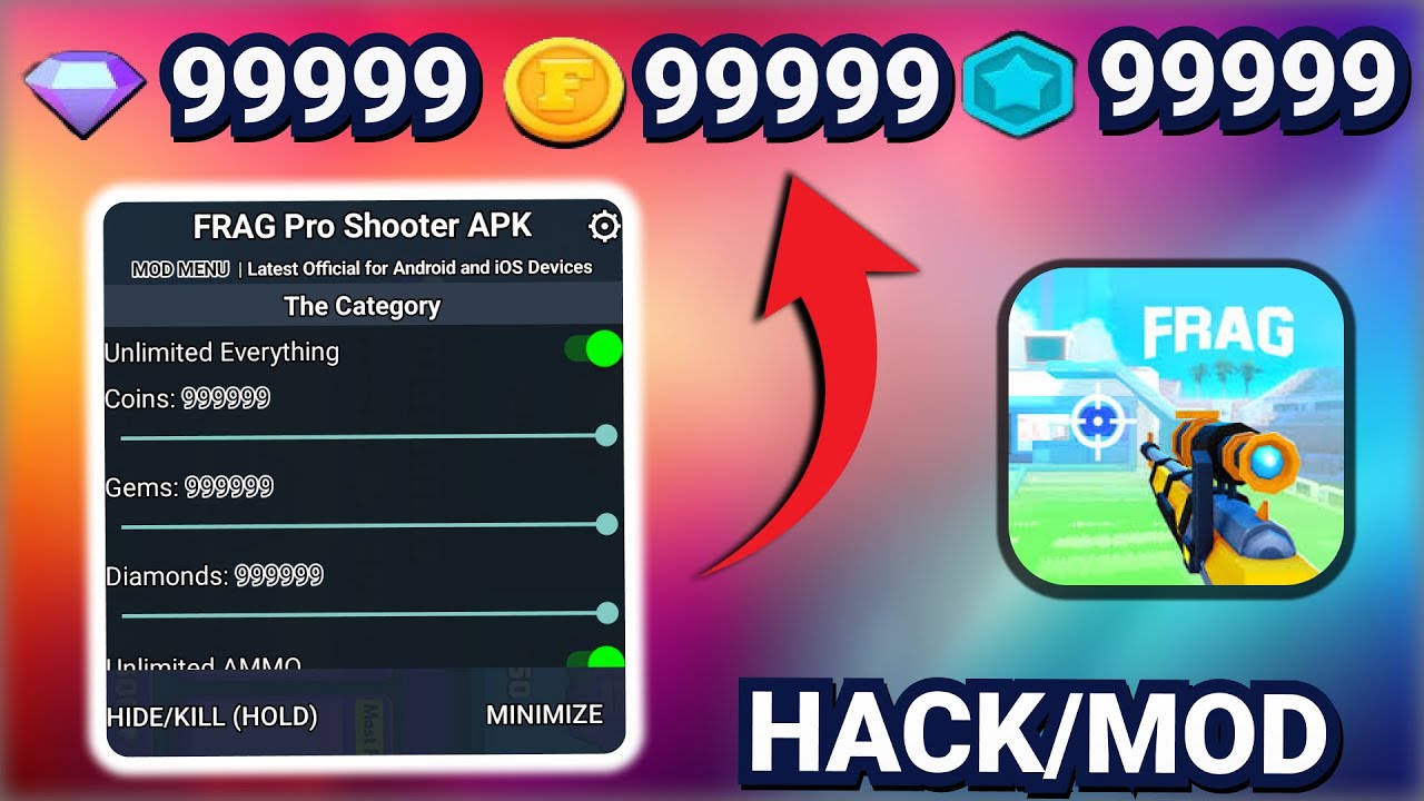 FRAG Pro Shooter Hack 2026: Unlimited Coins, Gems, God Mode MOD APK (iOS & Android Latest)