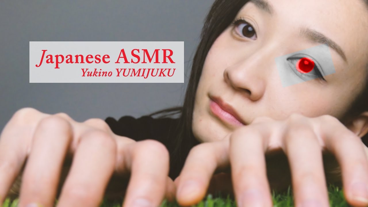 【JapaneseASMR】OLYMPUS&なめらか60fps🌰人工芝で小声クリンクル🌰 60fps!Crinkle Artificical turf.