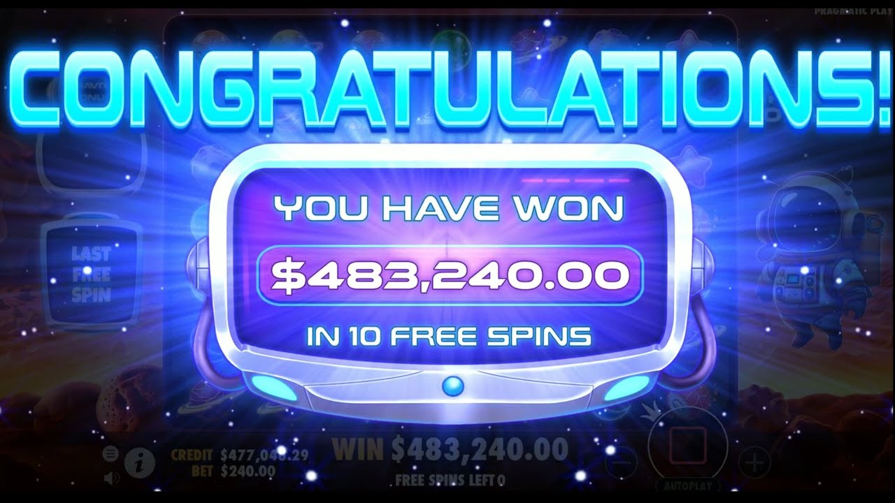 Massive $483,240.00 win - Gravity Bonanza