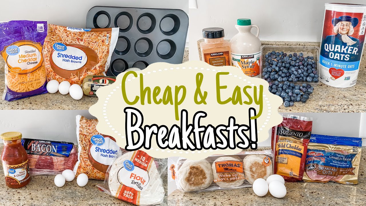 5 Tasty Breakfast Meal Prep Ideas | Simple Grab N' Go | Julia Pacheco
